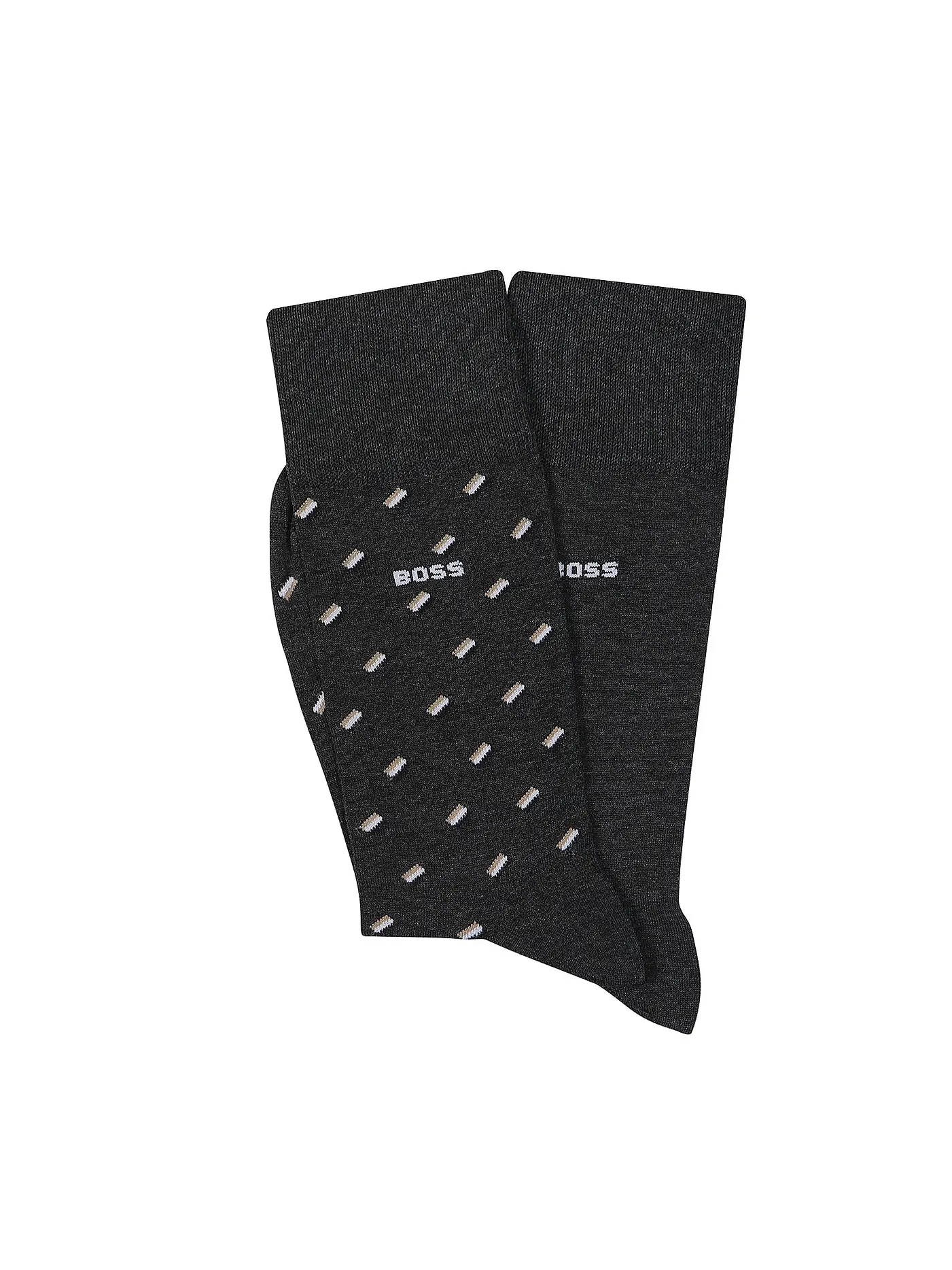 BOSS | Socken 2er Pkg. black | grau